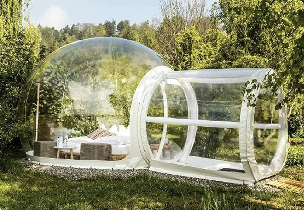 winter bubble tent