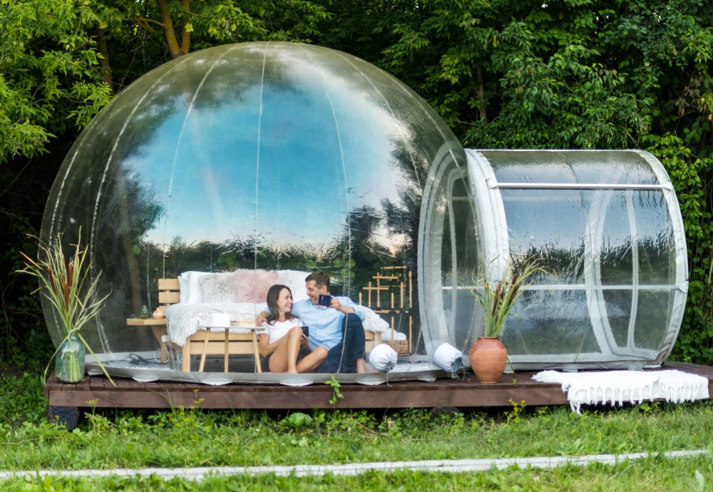 giant clear bubble tent